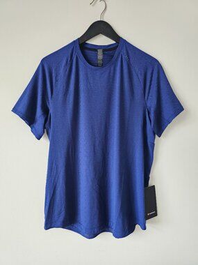 NWT LULULEMON CLBU Clubhouse Blue License To Train SS T-Shirt Top Men's XL